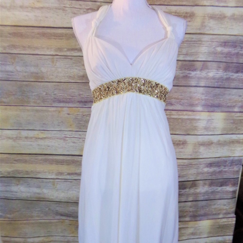 City Studio Cream Dress